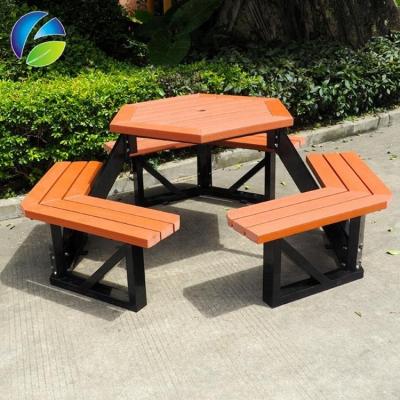 China Cheap Customized UV - Resistant Waterproof Outdoor Wheelchair Picnic Table for sale