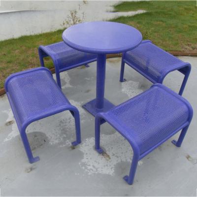 China Table chess tables, outdoor picnic table and chairs, outdoor public seating for sale