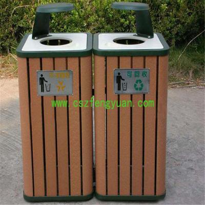 China Good Quality Stocked Trash Can With Ashtray For Outdoor Use for sale