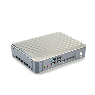 China For Business / Personal / Industrial High Quality 2021 Most Popular Quad-Core Mini Pc Fanless Desktop Pc for sale