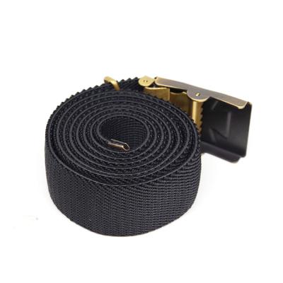 China Military Outdoor Military Belt 38mm Webbing Nylon Camp Belt With Buckle for sale