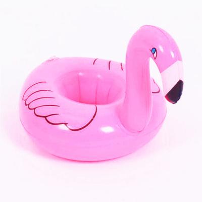 China Europe Unicorn Flamingo Inflatable Floating Poolside Cup Mat Pool Cup Holder Pool Cup Mat Inflatable Decorative Floating Cup Mat for sale