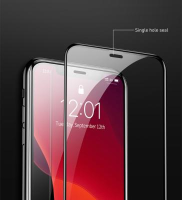 China High Quality Anti-fingerprint 0.3 Mm 3D 9H Tempered Glass For iPhone 11 12 Pro Max For iPhone 12 Pro Max Anti Spy Privacy Screen Protector for sale