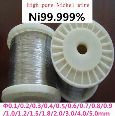 China 99,6% zuivere nikkeldraad Ni200 Ni201 0,25 mm nikkel Mig-draad Te koop