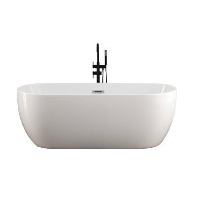 China Modern contemporary custom bathtubsWhite Adult Acrylic Freestanding bathtub for sale