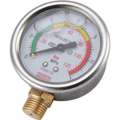 China Waterproof Hotels Pressure Gauge Dial Oil Pressure Gauges For Sprayer Pump for sale