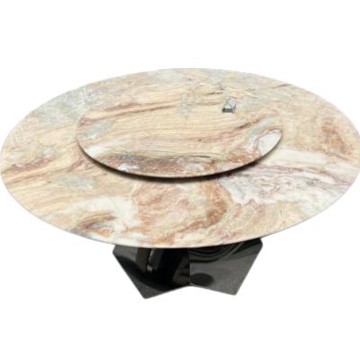 China Modern Thickness Artificial Stone Round Quartz Table Tops for sale