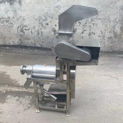 China Snack factory orange juice crushing and beating screw juicer machineIndustrial cold press juicer for sale