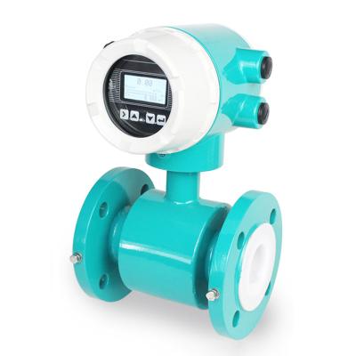 China Carbon Steel Flowtech Electromagnetic Flowmeter Porcelain Mag Digital Flow Meter for sale