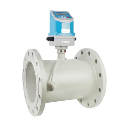 China DN25 Integrated 4-20Ma Pipe Ultrasonic Drainage Water Flow Meter DN15~DN2000mm for sale