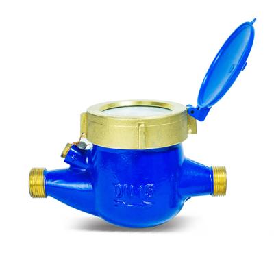 China Durable Water Meter Panda Current Water Meter Dry Brass Body for sale