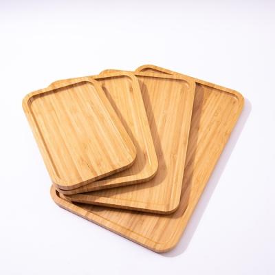 China Sustainable Manufacturer low price multifunctional natural round bamboo cheese set serving tray for sale