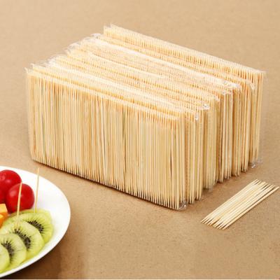 China Disposable Manufacturers Making Line Multifunctional Environmental All Natural Bamboo Toothpicks for sale