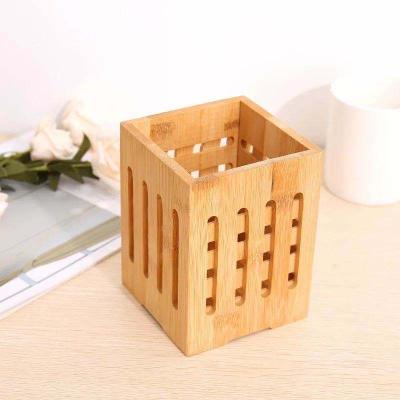 China Sustainable Hot Selling Multifunctional Hollow Bamboo Toothbrush Knife Pen Environmental Holder for sale