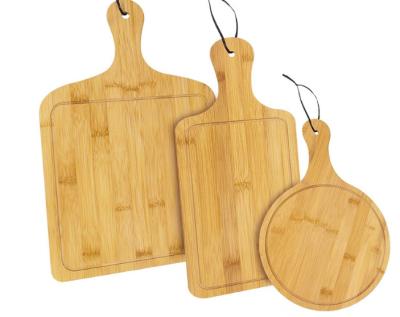 China Viable Wholesale Price Customized Organic Bamboo Kitchen Chopping Board Wood Chopping Chopper for sale