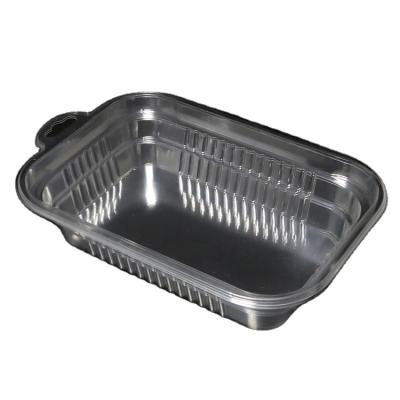 China 2022 Hot Selling Food Blister Tray For Frozen Food White Transparent Plastic Packaging for sale