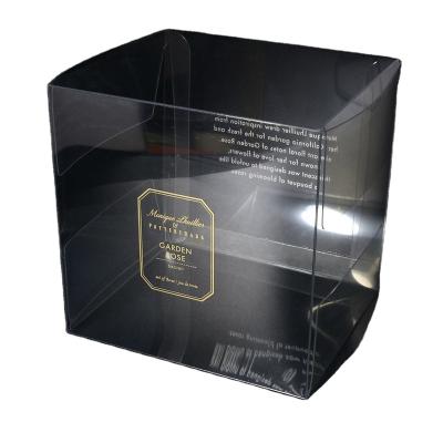 China Other Customized Transparent Hot Stamping Silver Plastic PET Packaging Box Box for sale