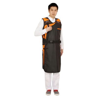 China Medical lead apron CE certified x ray radiation lead apron x ray accessories x ray and lead aprons garments with collar for sale