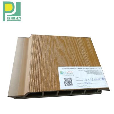 China Hotel Exterior Wood Wall Panel WPC Plastic Composite WPC Exterior for sale