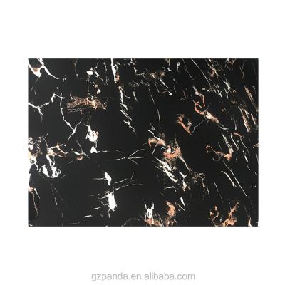 China Waterproof Fireproof PVC LC Payment PVC Marble Sheet Application On Partition And Floor for sale