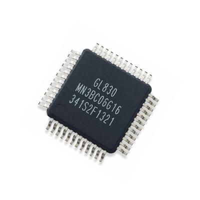 China Electronic Component GL830 USB2.0 QFP-48 Standard Hub Controller Chip for sale