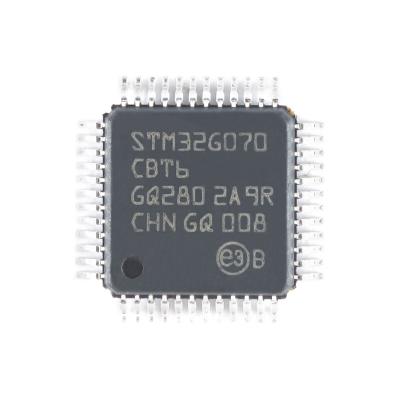 China Industrial Grade STM32G070CBT6 SMD LQFP-48 32-bit ARM Cortex-M0+ Microcontroller-MCU for sale