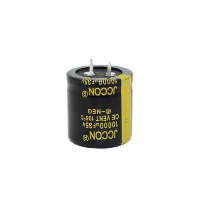 China Audio Amplifier Industrial Filter Grade 35v10000uf 30*30mm Aluminum Electrolytic Capacitor for sale