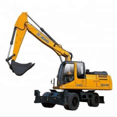 China XCMG 21 Ton Hydraulic Wheel Excavator XE210WB Price 0.86m3 for sale