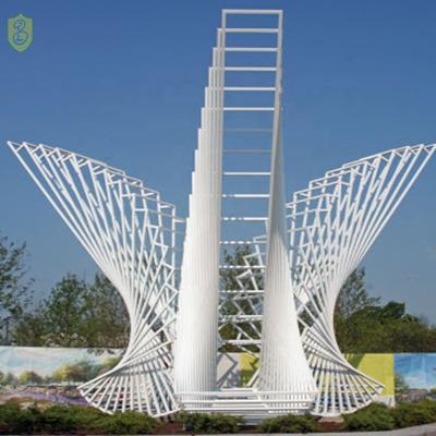 China China High Quality Outdoor Cityscape Metal Art Steel Sculpture for sale