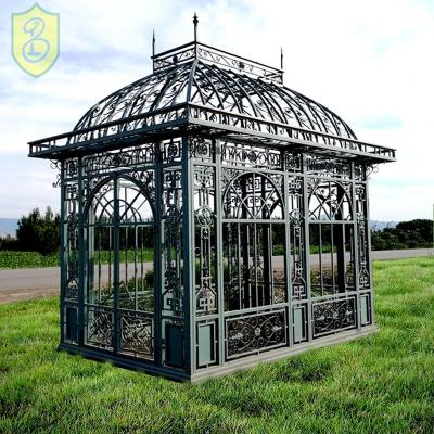 China Wholesale Outdoor Metal Canopy Factory Pergola Garden Motorized Gazebo for sale