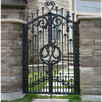 China Traditional Top Selling Walkway Wrought Iron Entry Door Design for sale