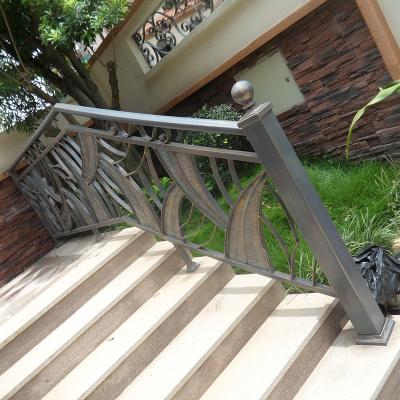 China Traditional Best Selling Modern Forged Exterior Railings For Steps for sale