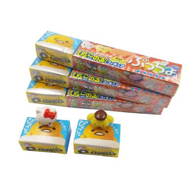 China Non-Toxic And Odorless Box Promotional Cute Japanese Blind Figure Character Anime Cartoon Toys Children Funny Erasers for sale