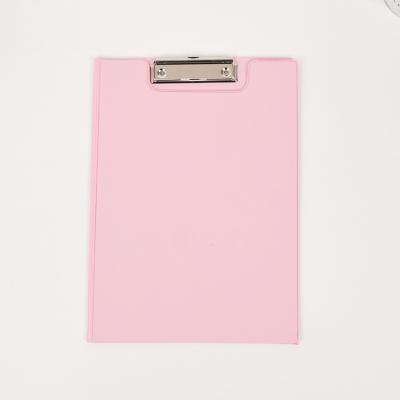 China A4 Panel Eco - Friendly Plastic Pockets Custom Documents Storage Clip Folder for sale