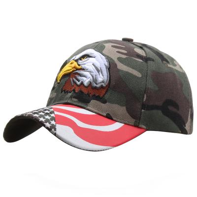 China breathable & Black Eagle Embroidery Baseball Cap USA Flag Of Waterproof Snapback Hats Cap for sale