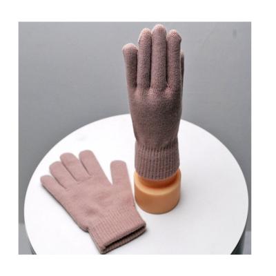 China High Quality Soft Winter Gloves Warm Five-finger Unisex Winter Gloves Warm for sale