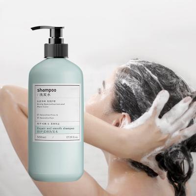 China Professional Color-Protection Maker Hair Shampoo Dandruff Shampoo and Conditioner Bulk Shampoo with Moringa for sale