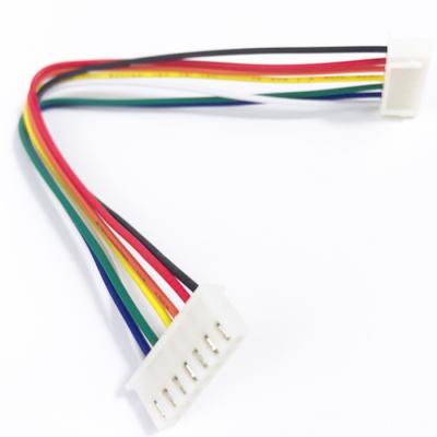 China JST XH 2.54 Wire 7pin Electronic Harness Female To Female Cable With 1007 26awg 300mm Length Or Custom Length for sale