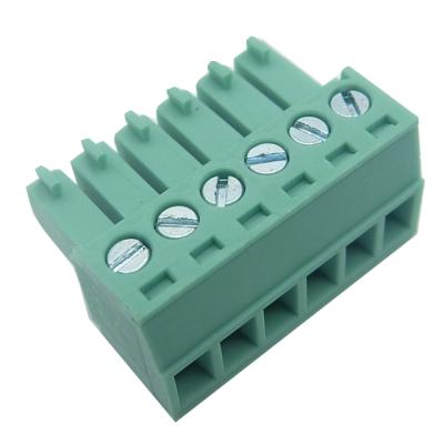 China Female PCB Terminal Block Connector 3.81mm/5.00mm/5.08mm Pitch Type for sale