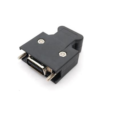 China Automotive Replace Solder Type SCSI MDR 20 Pin Cable Servo 3M 10320 Connector for sale