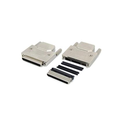 China Ultra Automotive 0.8mm 320 VHDCI 68 Pin Male SCSI 5 IDC Connector With Screw for sale