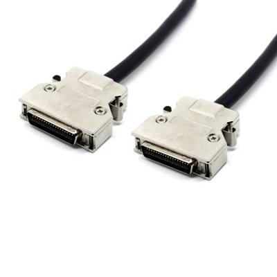 China COMPUTER MDR 36 Pin Connector To HPCN 36 Pin Plug In SCSI Cable With Latches for sale