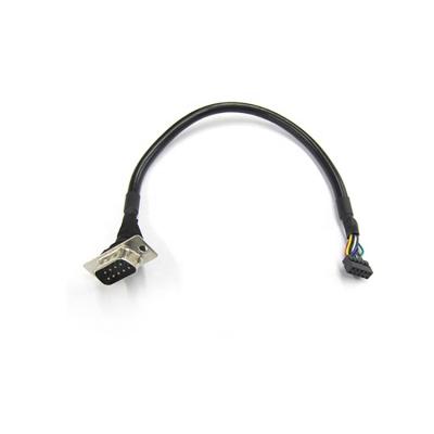 China Electronic 2.0mm 10 Pin Header Pitch To Male Isolated DB9 Serial Cable for sale