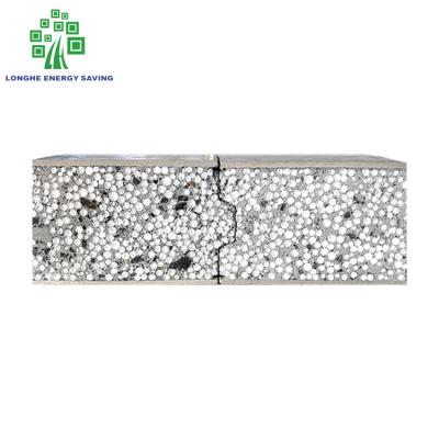 China Sandwich Panel Modern Bedroom Decorative Cement EPS Panel For Wall Partition Wall Foam Block Sandwich Cement Panel for sale