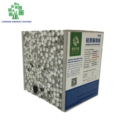 China Office Fiber Cement EPS Sandwich Panel Gym Wall Panel Cement Sandwich Panel for sale