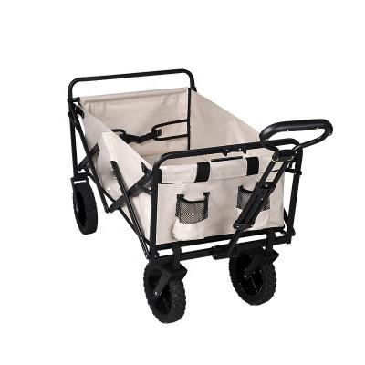 China Easy Folding Storage Storage In 3 Seconds Quickly Fold To Take Up No Space Portable Foldable Camping Trailer Cart for sale