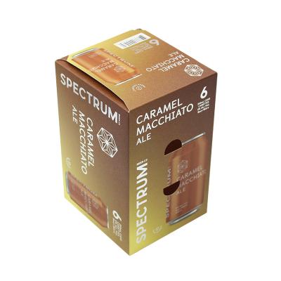 China Manufacture Direct Selling Recyclable Custom Printing 6 Bottle Beverage Box Wine Boxes Shipping Carton for sale