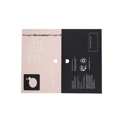 China Simple Style Printing Custom Hang Tag Black Flexible Barcode Manufacturing Direct Selling And Pink Paper Tag for sale