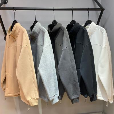 China Breathable Good Quality Sports Wear Fleece Jacket Men Shear Jacket Fashionable Upgrade For Men And Women for sale