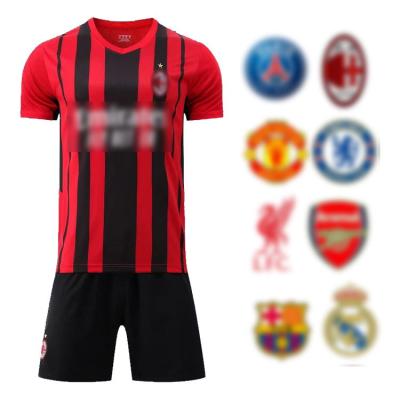 China 2022 sets jersey set football uniforms kits club thailand men men soccer dress shirt custom custom paris ac team personal jersey for sale